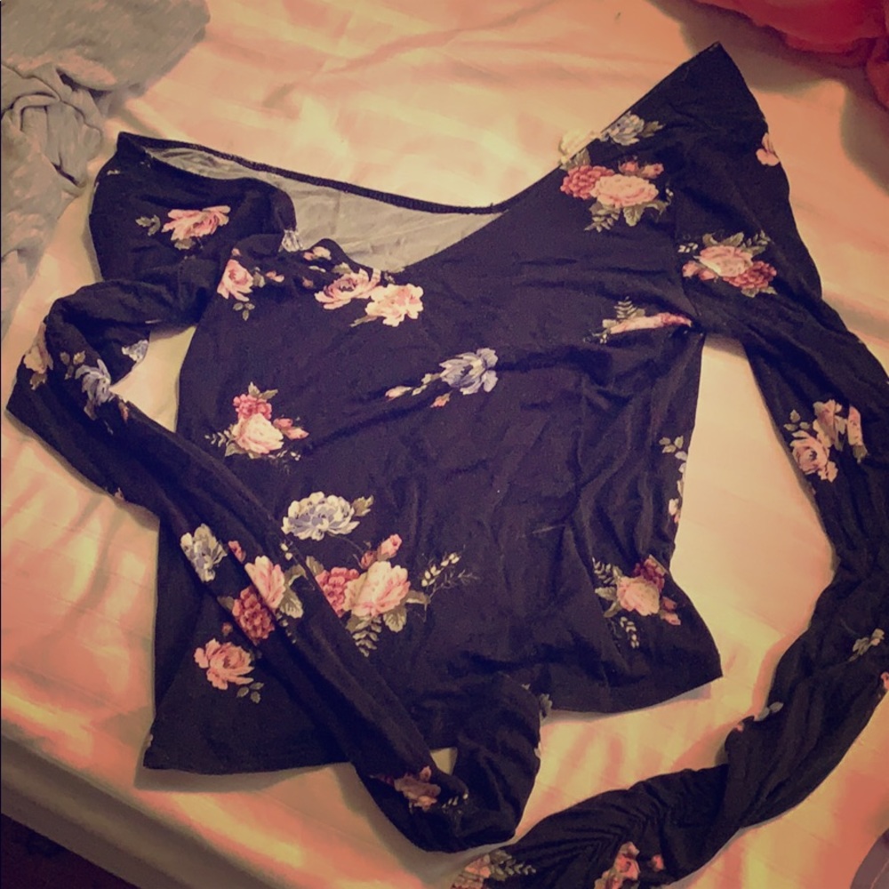 floral long sleeved